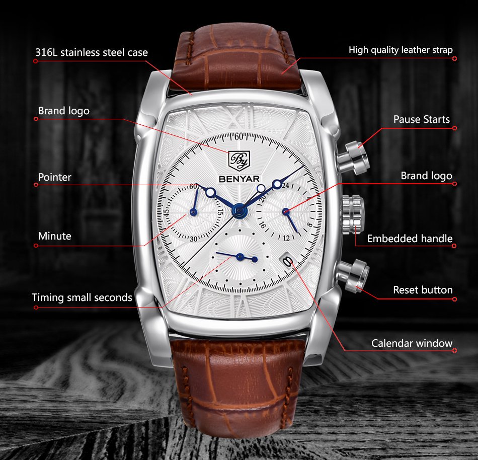 Relogio Masculino Mens Watches - Luxury Watch Holder For Men review and price