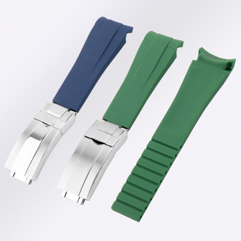 For Rolex 20mm Silicone Watch  - Luxury Watch Green Dial review and price