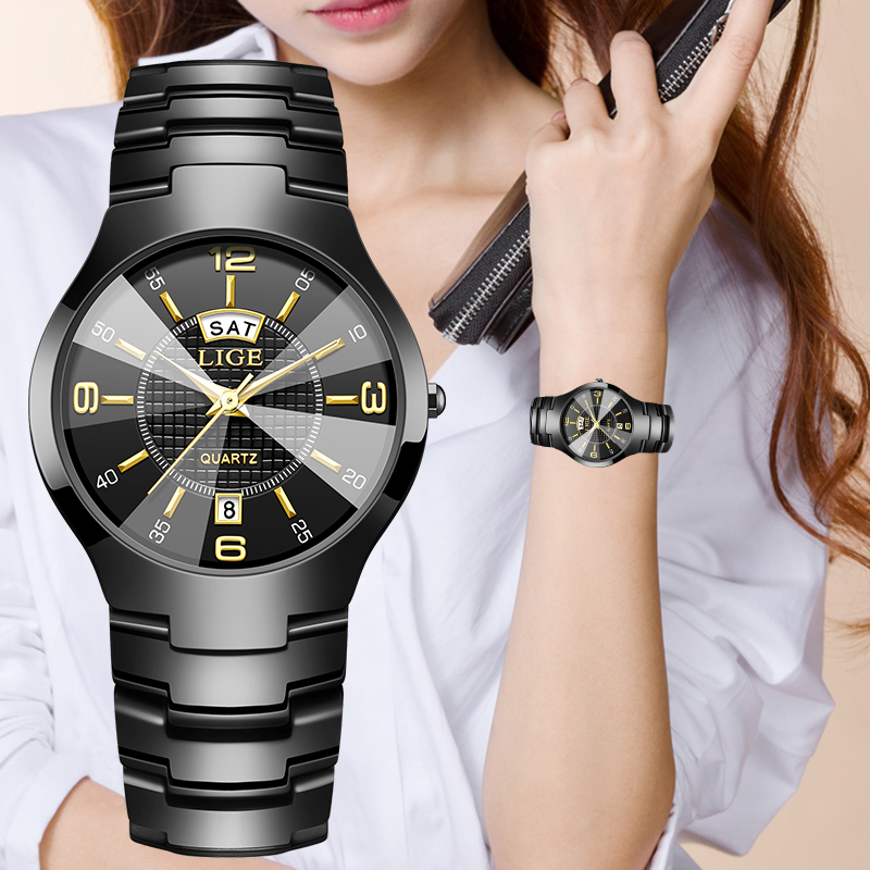 LIGE Fashion Elegant Women's W - Luxury Watch Strap review and price