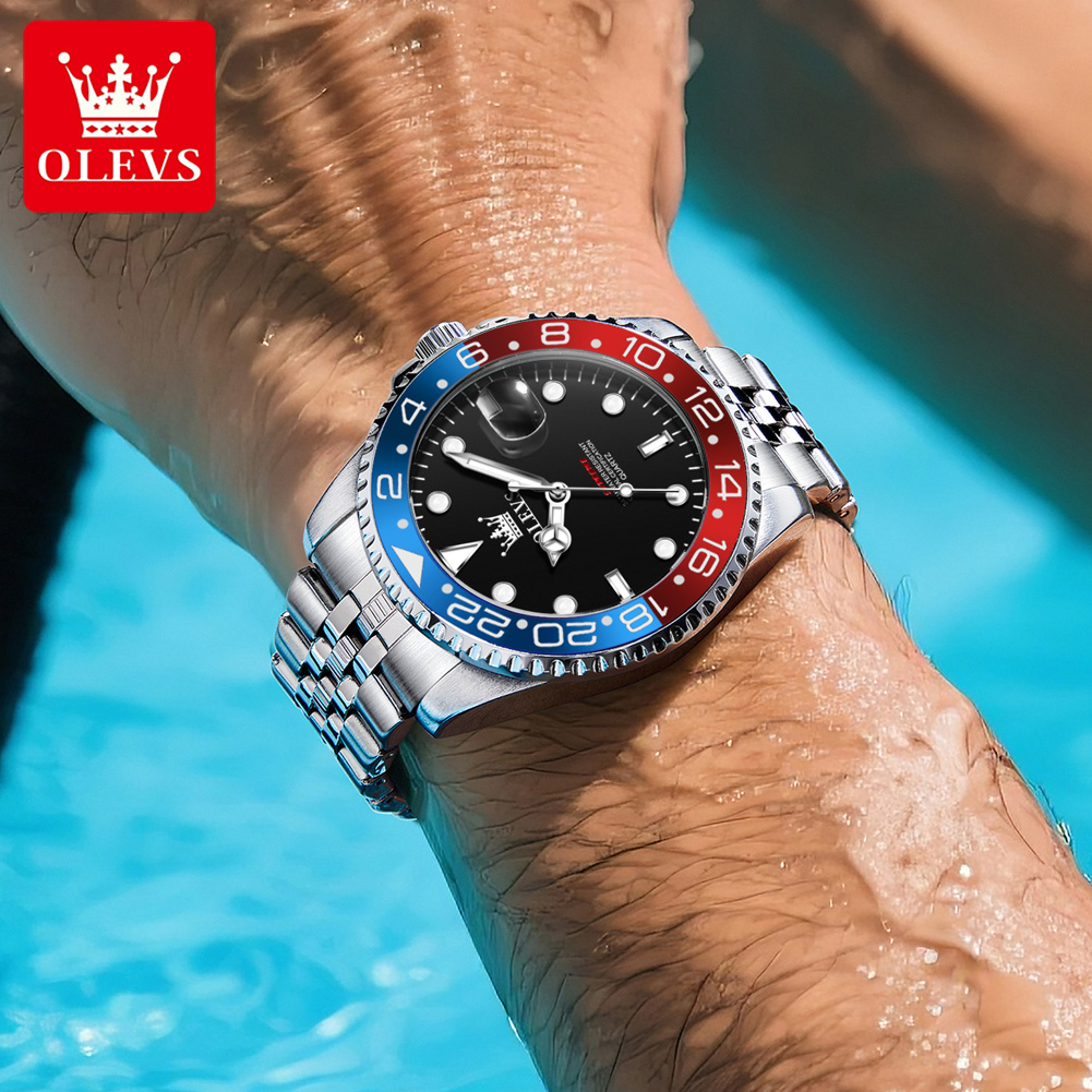 OLEVS 5657 Original Brand Men' - Luxury Watch Hand review and price