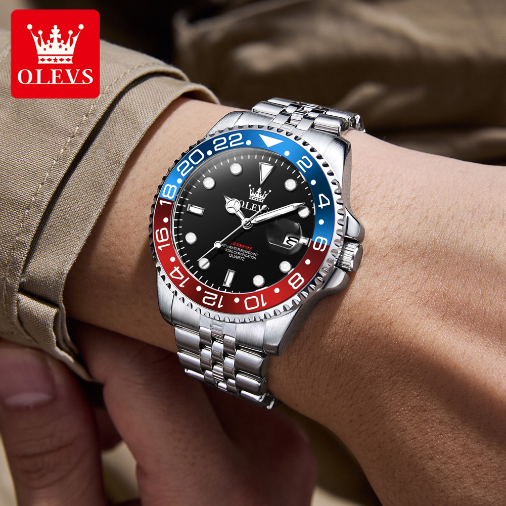 OLEVS 5657 Original Brand Men' - Luxury Watch Hand review and price