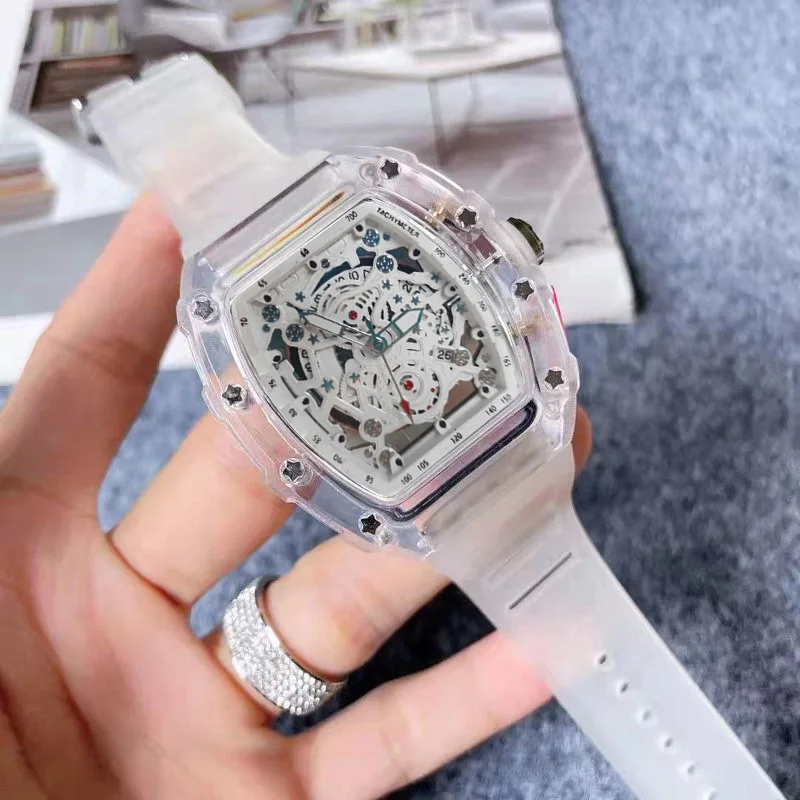 Tonneau Fashion Quartz Watch M - Luxury Watch Rubber Strap review and price