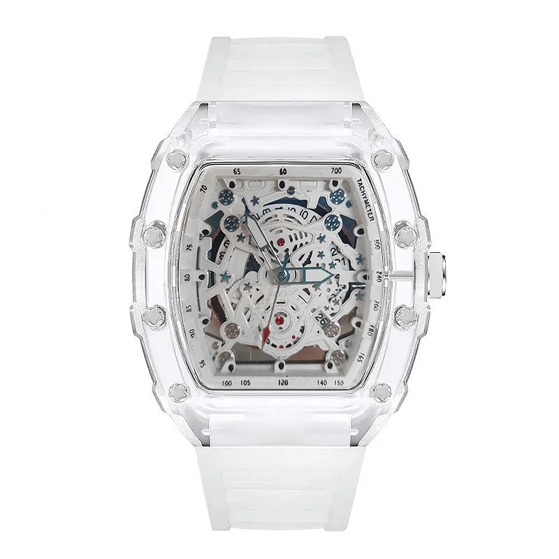 Tonneau Fashion Quartz Watch M - Luxury Watch Rubber Strap review and price