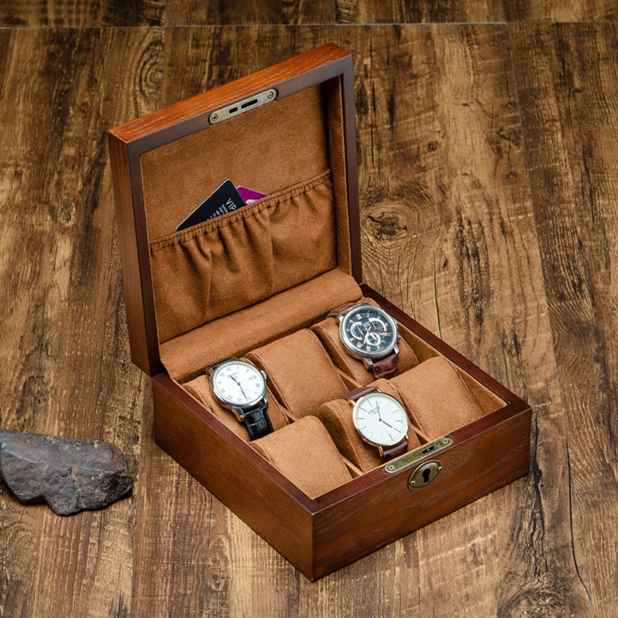 CLCUV Luxury Wooden Watch Box  - Luxury Watch Stand review and price