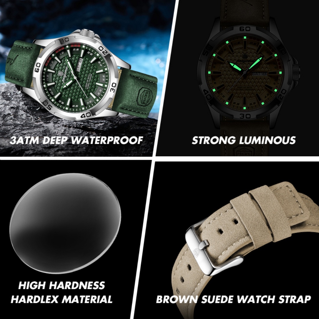 PAAZOMU Luxury Brand Men Watch - Luxury Watch Holder For Men review and price