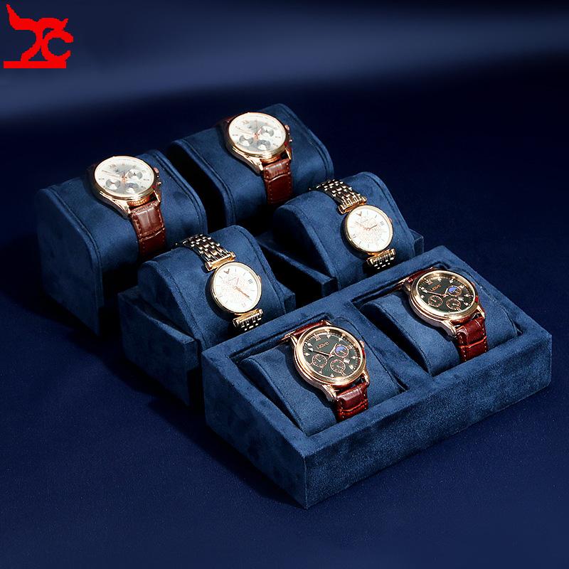 Blue Fabric Watch Display Tray - Luxury Watch Store review and price