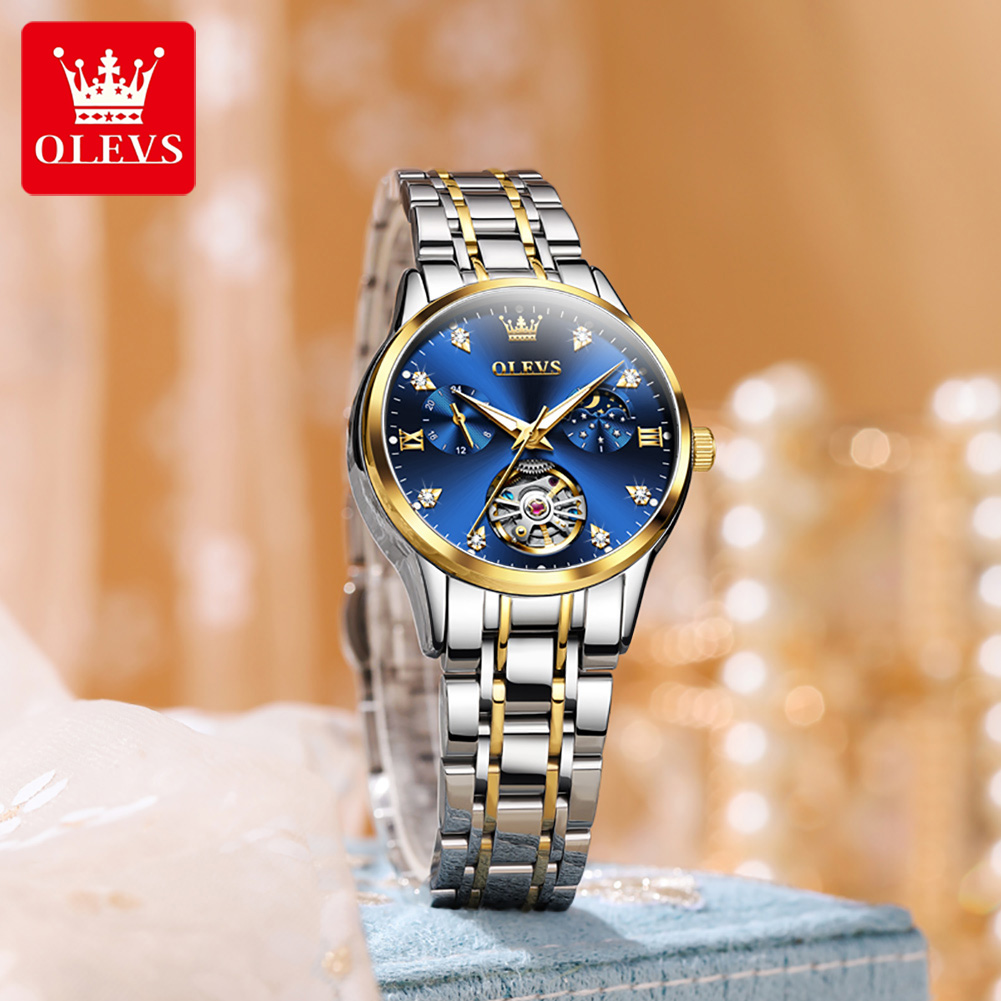 OLEVS Women's Watches Luxury T - Automatic Pilot Watch review and price