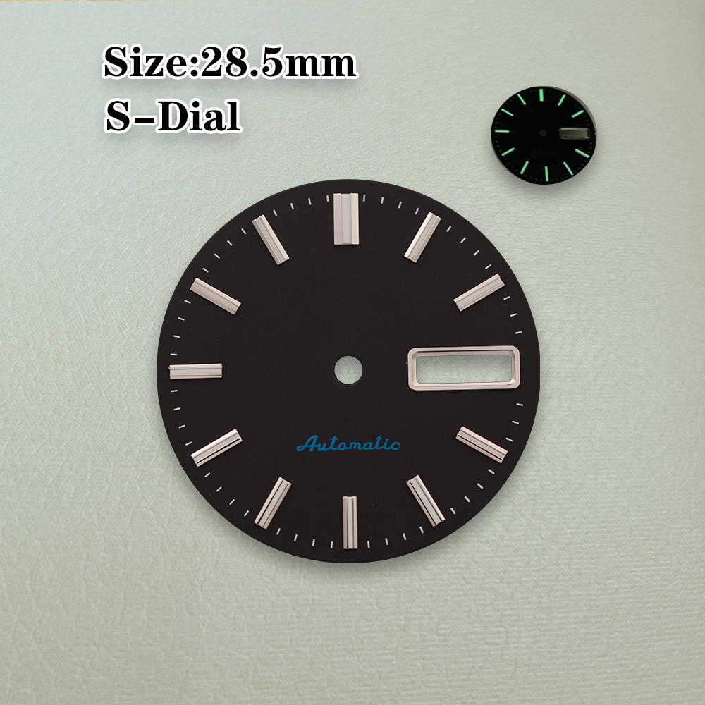 S Dial 28.5mm SK007 Logo Dial  - Luxury Watch With Green Dial review and price
