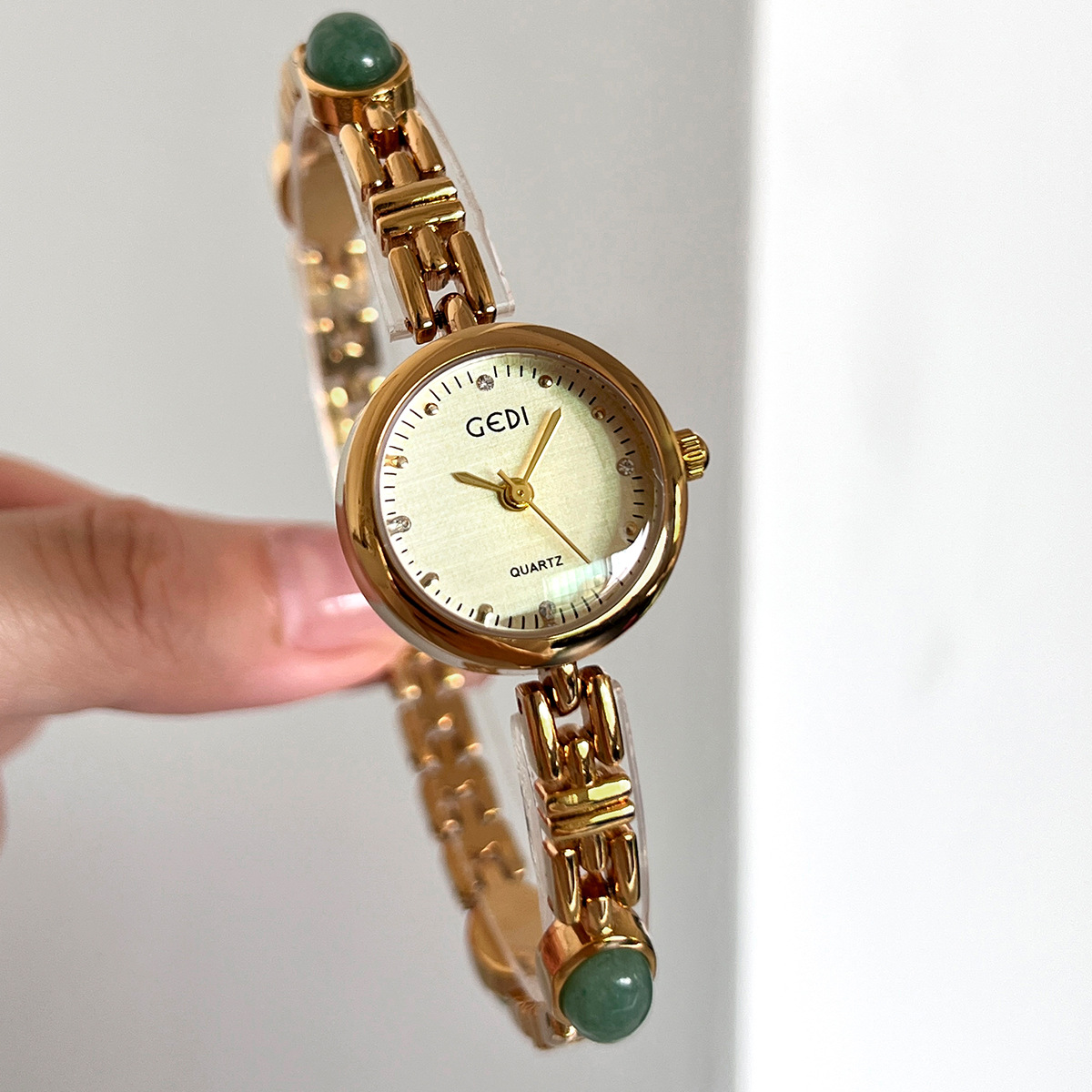 GEDI Luxury Gold Women Watches - Luxury Watch Green Dial review and price