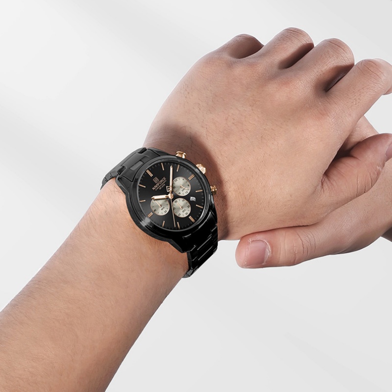 NAVIFORCE Men Quartz Chronogra - Luxury Watch Strap review and price