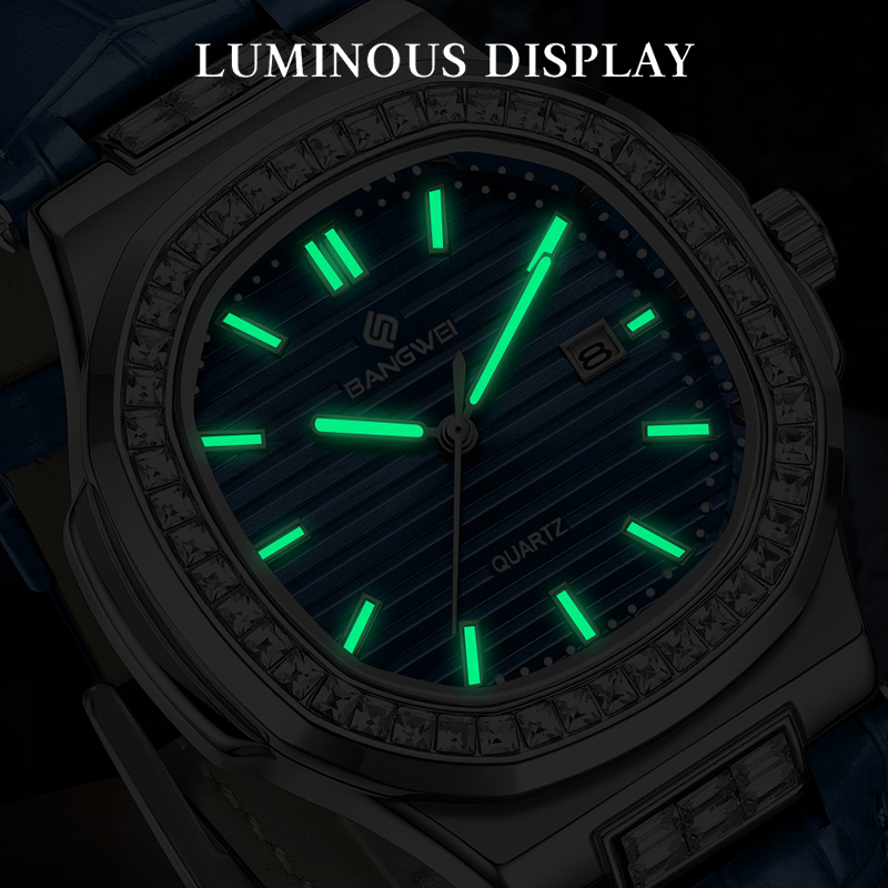 BANGWEI Top Brand Luxury Mens  - Luxury Watch Holder For Men review and price