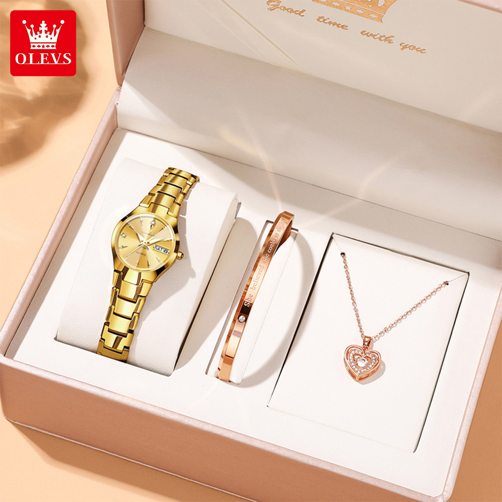 OLEVS Ladies Watch 8697 Luxury - Luxury Watch Quartz review and price