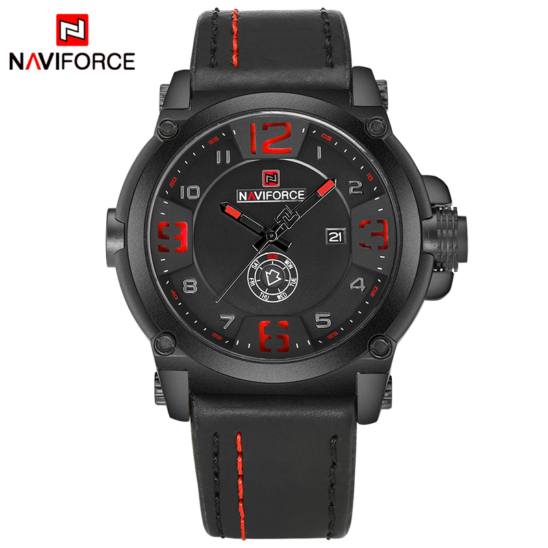 Top Brand Luxury NAVIFORCE Men - Luxury Watch Holder For Men review and price