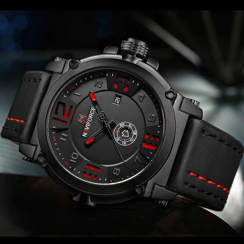 Top Brand Luxury NAVIFORCE Men - Luxury Watch Holder For Men review and price