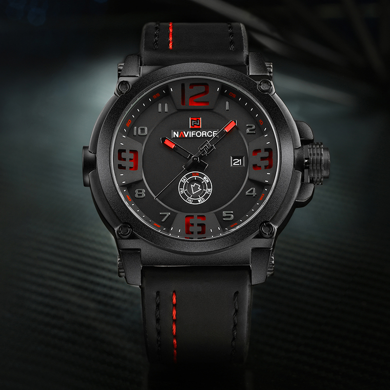 Top Brand Luxury NAVIFORCE Men - Luxury Watch Holder For Men review and price