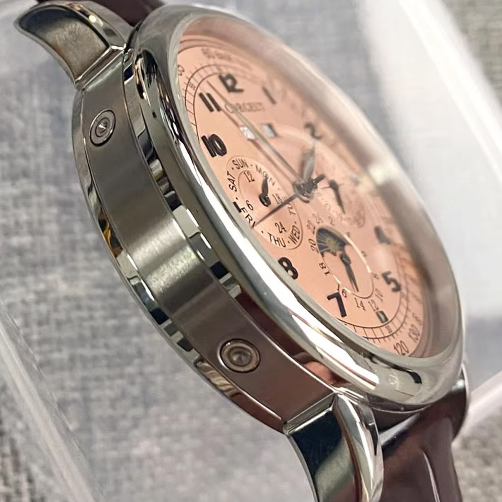 Men ST1655 Movement Moon Phase - Automatic Pilot Watch review and price