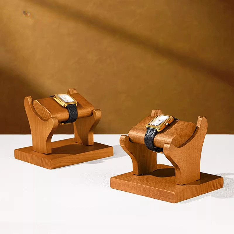 Luxury Solid Wood Watch Displa - Luxury Watch Stand review and price