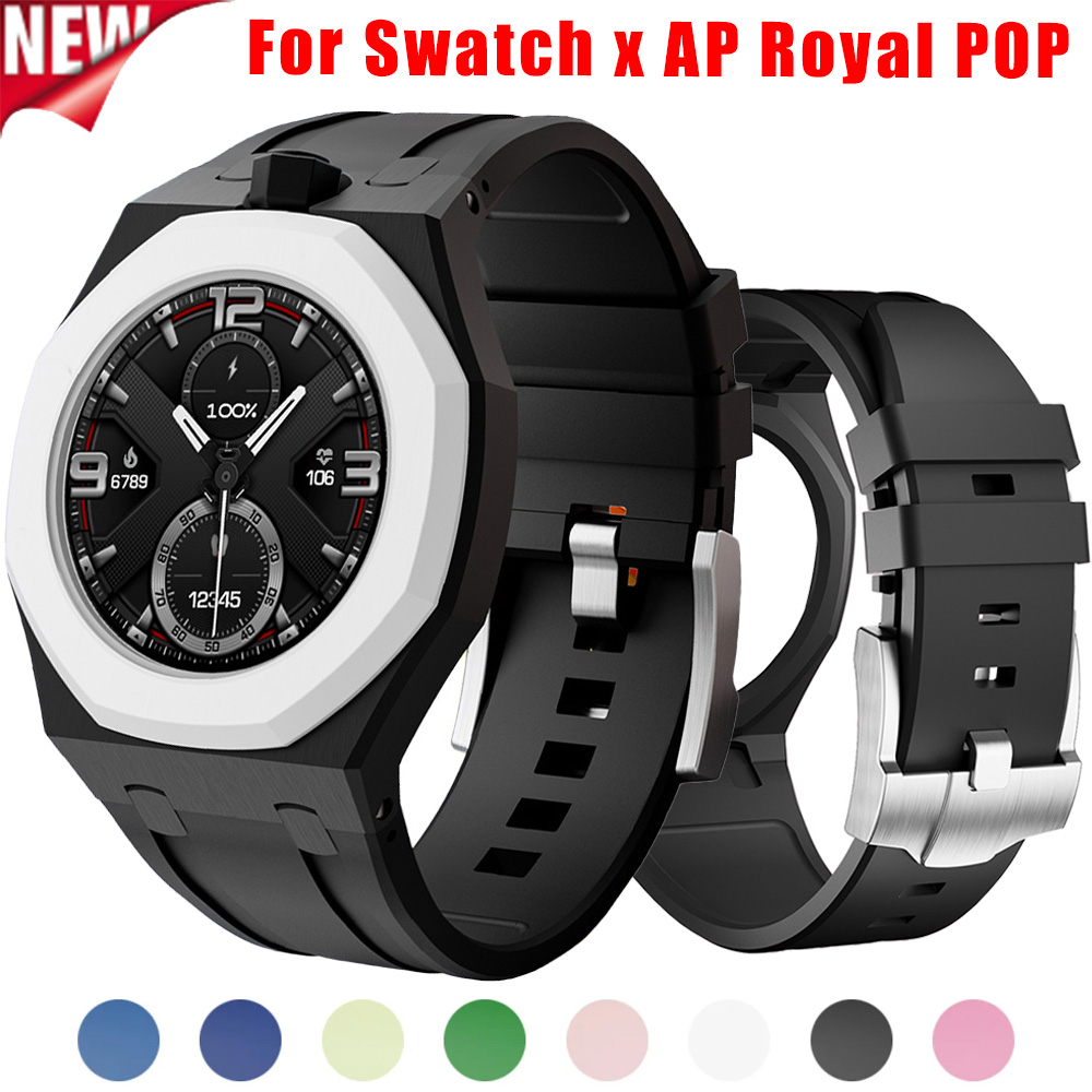 PC Case Rubber Strap for Swatc - Luxury Watch Ap review and price