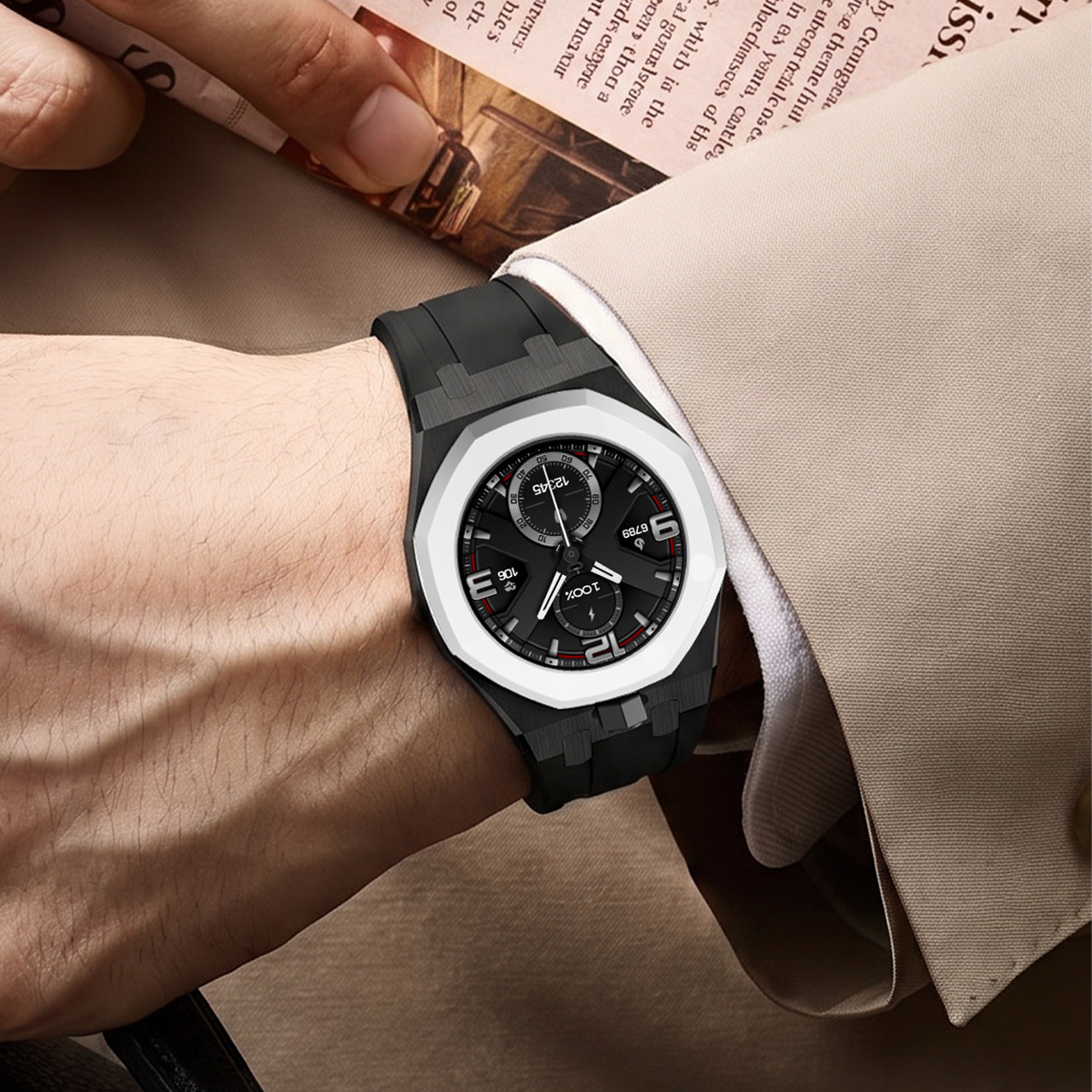 PC Case Rubber Strap for Swatc - Luxury Watch Ap review and price