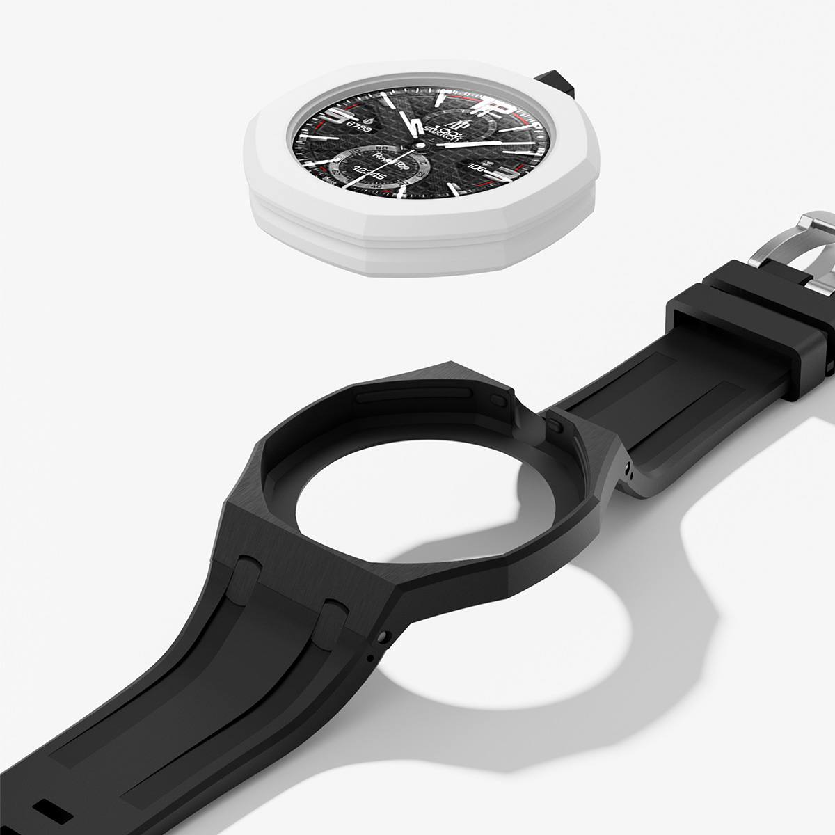 PC Case Rubber Strap for Swatc - Luxury Watch Ap review and price