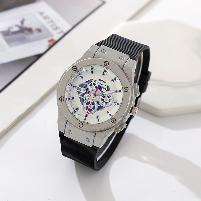Men Stainless Steel Silicone S - Luxury Watch Store review and price