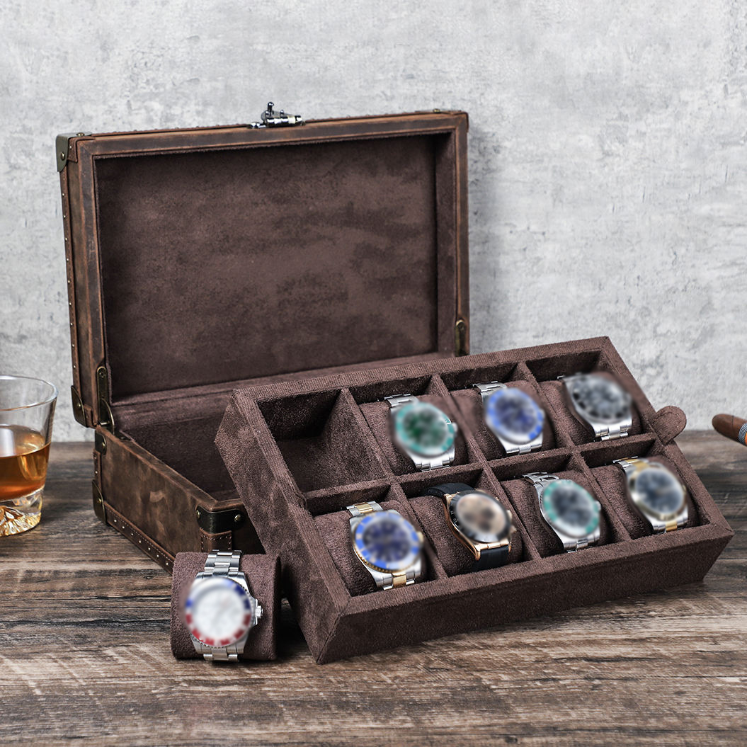 CONTACT'S FAMILY 8 Leather Cus - Luxury Watch Case review and price