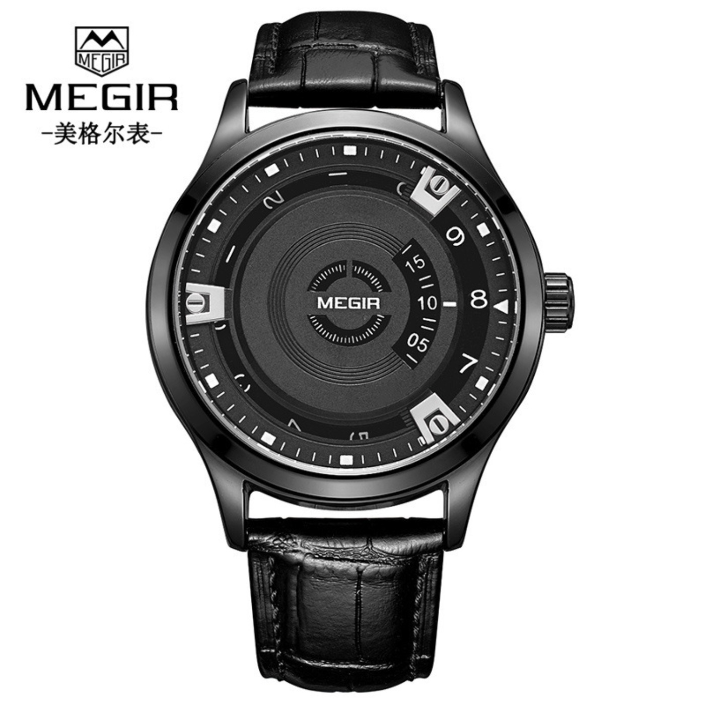MEGIR Men Watches Luxury Leath - Luxury Watch Strap review and price