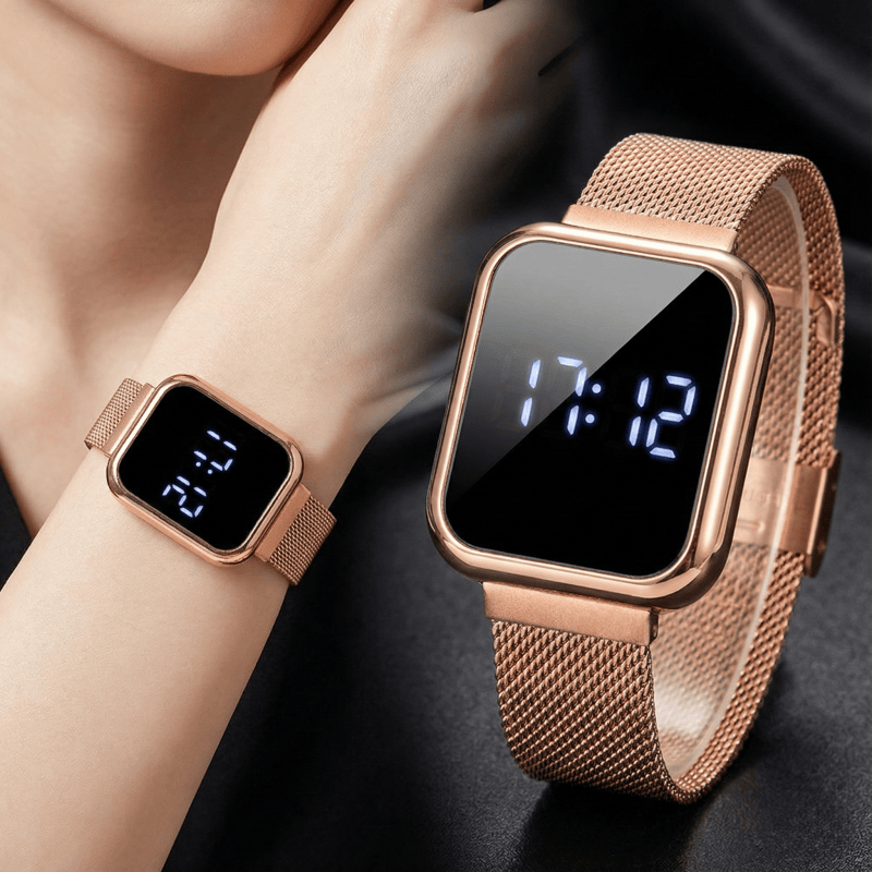 Fashion Rectangle Digital Watc - Luxury Watch Life review and price