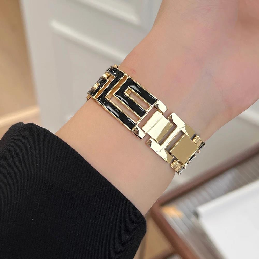 Luxury Metal Strap For Apple W - Luxury Watch Ap review and price