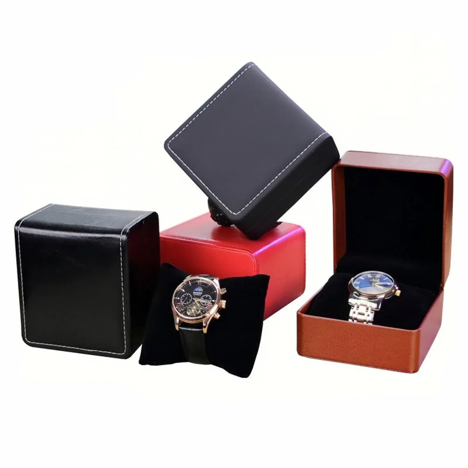 Luxury Watch Case Pu Leather J - Luxury Watch Case review and price