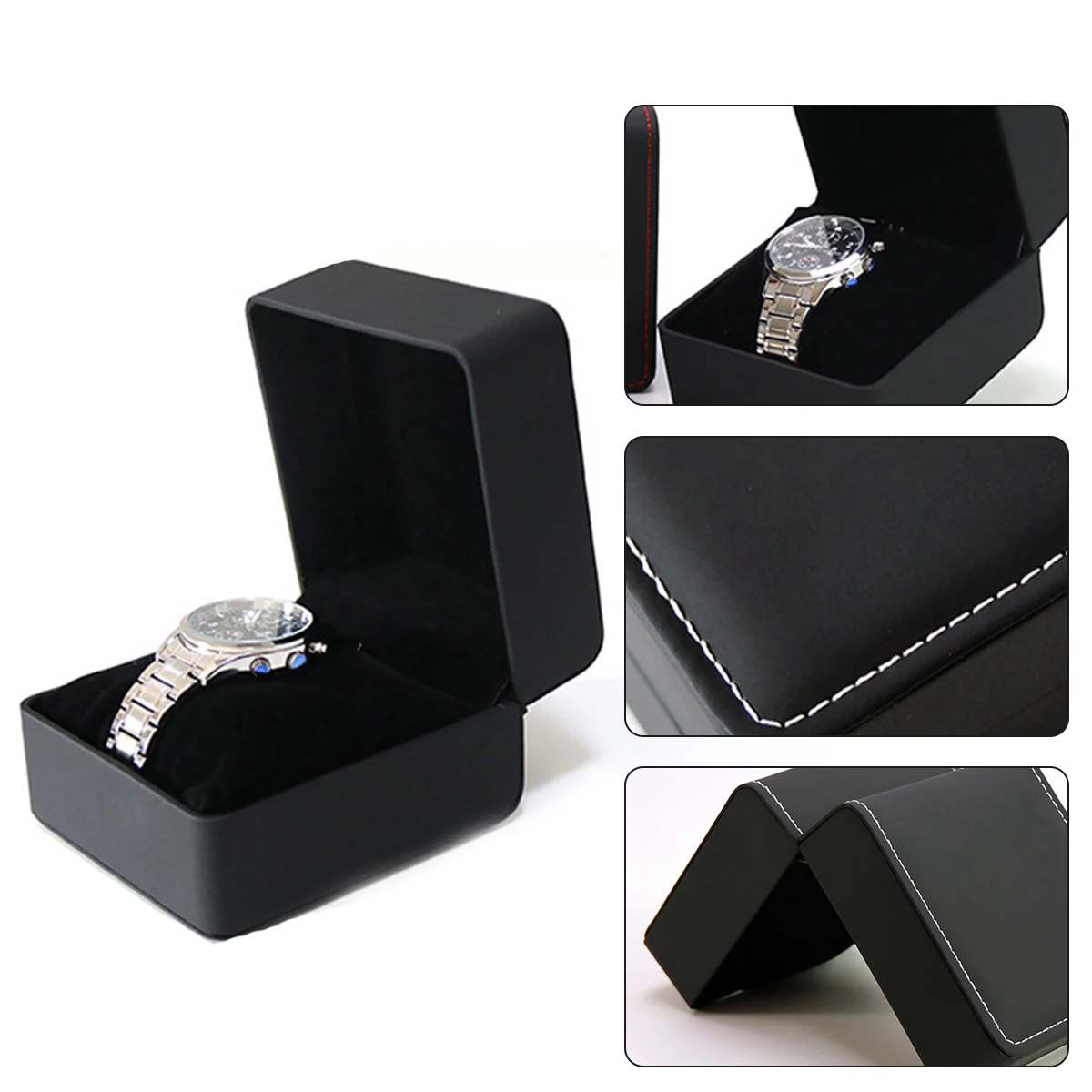 Luxury Watch Case Pu Leather J - Luxury Watch Case review and price