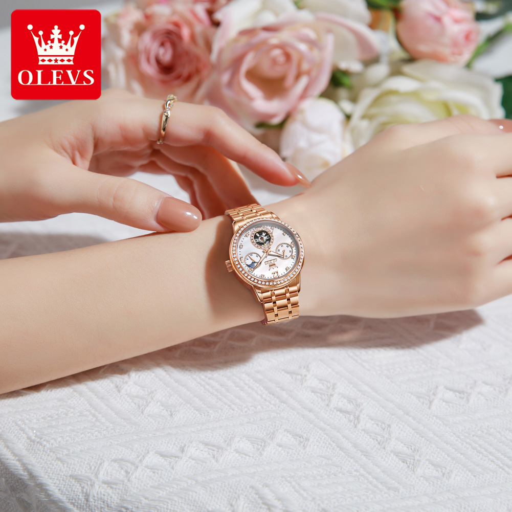 OLEVS Women's Watches Top Bran - Luxury Watch Hand review and price