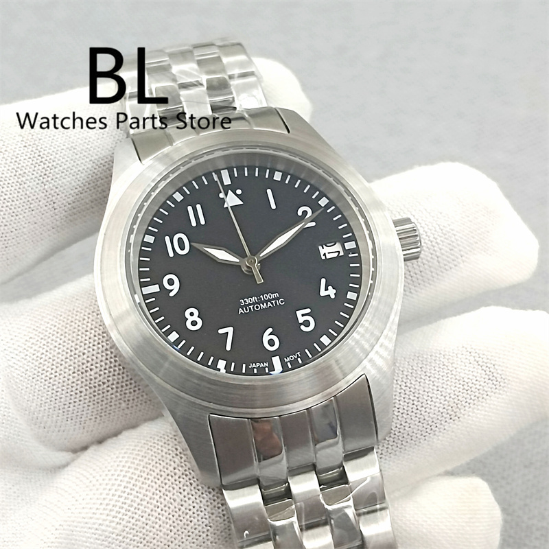 BLIGER 36mm/39mm Pilot Style N - Luxury Watch Green Dial review and price