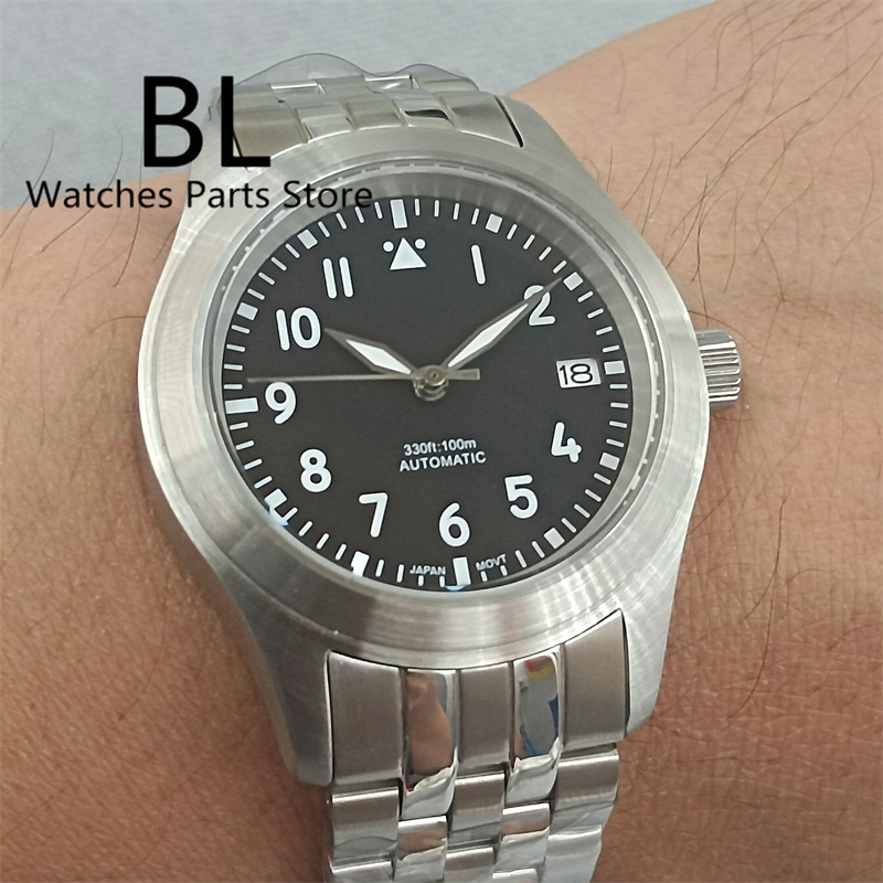 BLIGER 36mm/39mm Pilot Style N - Luxury Watch Green Dial review and price