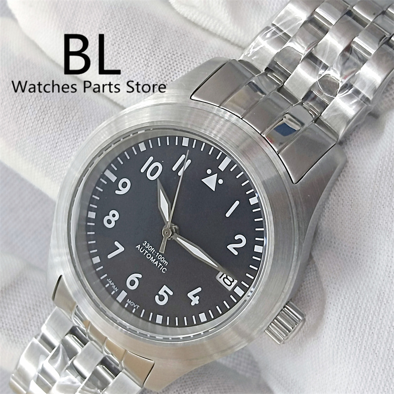 BLIGER 36mm/39mm Pilot Style N - Luxury Watch Green Dial review and price