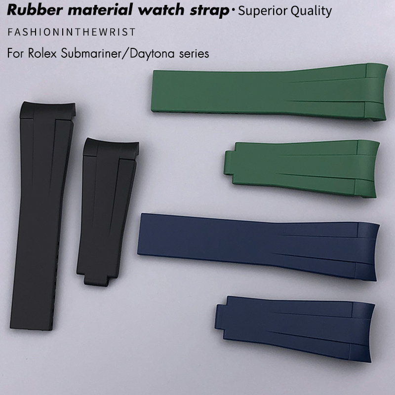 18mm 19mm 20mm 21mm 22mm Rubbe - Luxury Watch Green Dial review and price