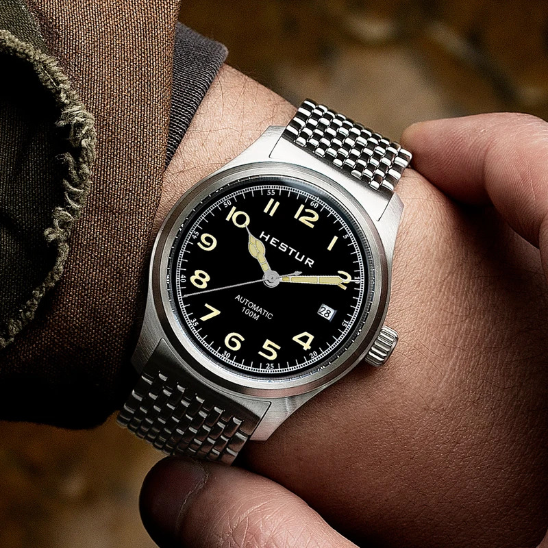 Hestur Automatic Mechanical Wa - Automatic Pilot Watch review and price