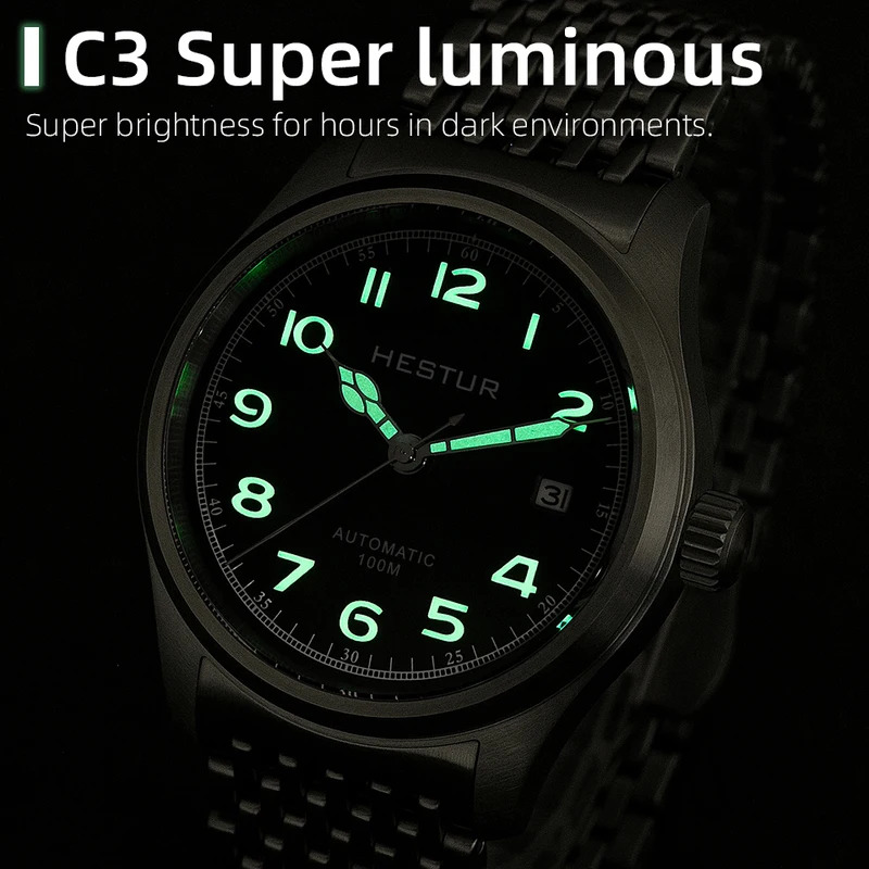 Hestur Automatic Mechanical Wa - Automatic Pilot Watch review and price