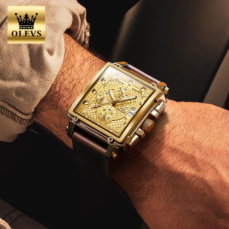 OLEVS Brand Mens Watches Water - Luxury Watch Strap review and price