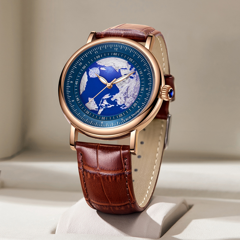 LIGE 2026 New Top Brand Luxury - Luxury Watch Holder For Men review and price