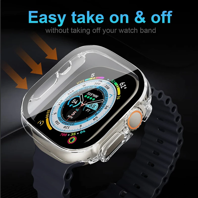 Glass+case For Apple Watch Ult - Luxury Watch Ap review and price