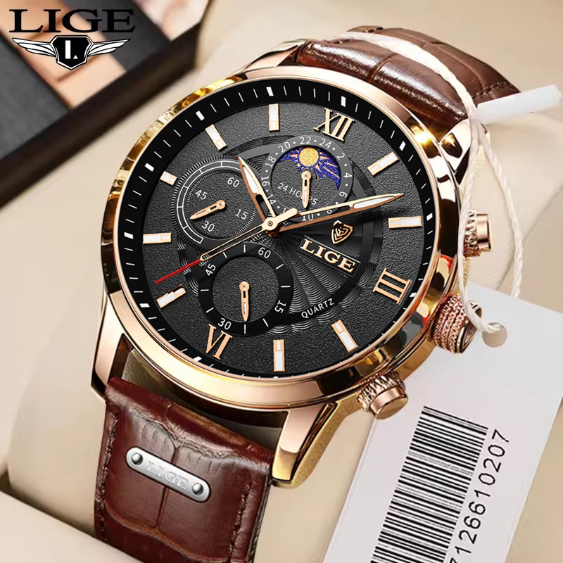 Men's Watches LIGE Top Brand L - Luxury Watch Holder For Men review and price