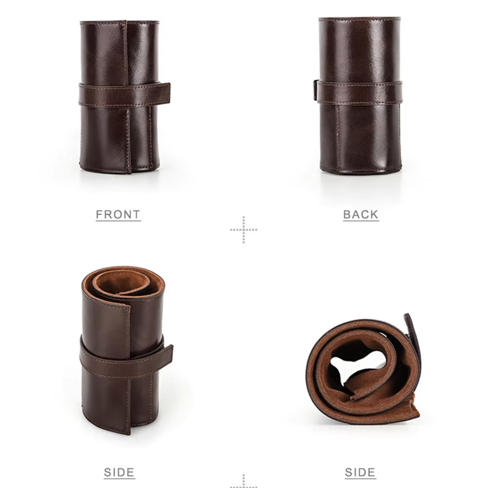 100% Genuine Cowhide Leather W - Luxury Watch Stand review and price